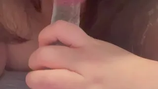 Just lay back relax and let step-mommy take care of you, dildo sucking POV