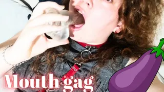 mouth gag pov