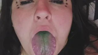 green wet ass tongue part 2