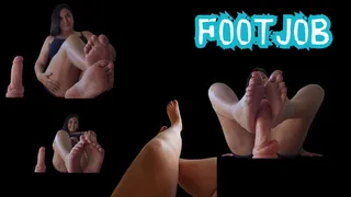 Foot job fetish