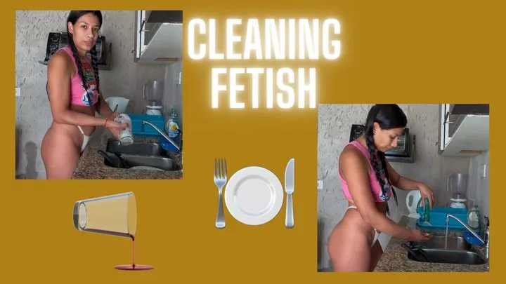 Cleaning fetish