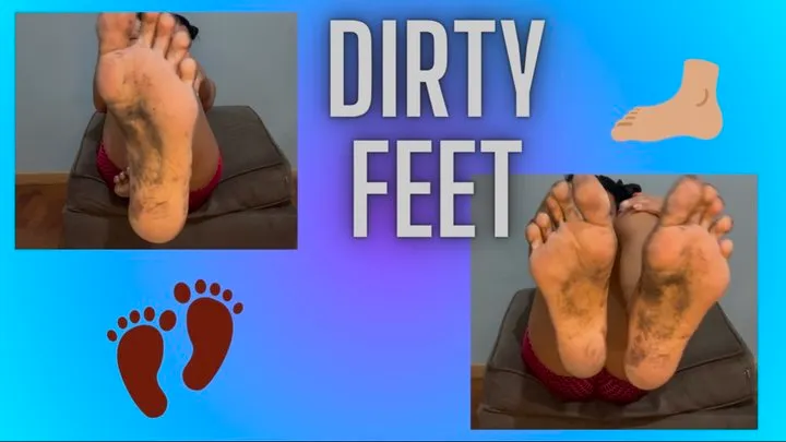 Dirty feet silver