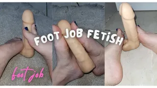 Foot Job masturbating with my feet